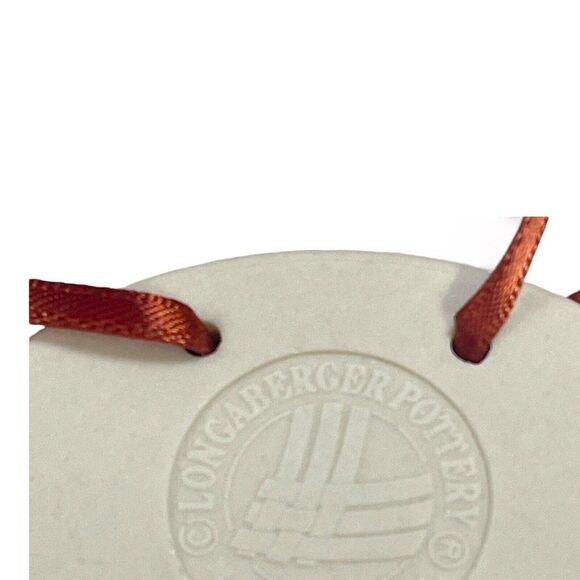 LONGABERGER MAPLE LEAF TIE-ON - ITEM 32999 New In The Box Fall Autumn Basket - Picture 3 of 5